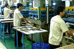 作業風景の写真